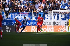 20240721 IFK Göteborgs Anders Trondsen under fotbollsmatchen i Allsvenskan mellan IFK Göteborg och Västerås SK den 21 Juli 2024 på Gamla Ullevi i Göteborg.