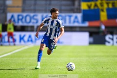 20240721 IFK Göteborgs Thomas Santos under fotbollsmatchen i Allsvenskan mellan IFK Göteborg och Västerås SK den 21 Juli 2024 på Gamla Ullevi i Göteborg.