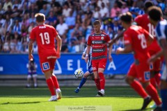 20240721 Västerås SKs Daniel Ask under fotbollsmatchen i Allsvenskan mellan IFK Göteborg och Västerås SK den 21 Juli 2024 på Gamla Ullevi i Göteborg.