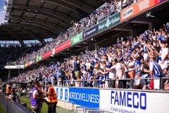 20240721 Publik under fotbollsmatchen i Allsvenskan mellan IFK Göteborg och Västerås SK den 21 Juli 2024 på Gamla Ullevi i Göteborg.