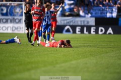 20240721 Västerås SKs Gustav Granath under fotbollsmatchen i Allsvenskan mellan IFK Göteborg och Västerås SK den 21 Juli 2024 på Gamla Ullevi i Göteborg.