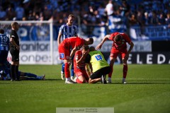 20240721 Västerås SKs Gustav Granath under fotbollsmatchen i Allsvenskan mellan IFK Göteborg och Västerås SK den 21 Juli 2024 på Gamla Ullevi i Göteborg.