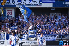 20240721 Publik under fotbollsmatchen i Allsvenskan mellan IFK Göteborg och Västerås SK den 21 Juli 2024 på Gamla Ullevi i Göteborg.