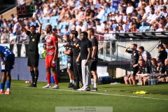 20240721 Västerås SKs Jabir Abdihakim Ali under fotbollsmatchen i Allsvenskan mellan IFK Göteborg och Västerås SK den 21 Juli 2024 på Gamla Ullevi i Göteborg.