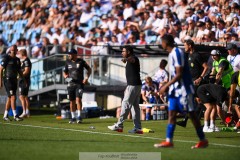 20240721 Västerås SKs Manager Kalle Karlsson under fotbollsmatchen i Allsvenskan mellan IFK Göteborg och Västerås SK den 21 Juli 2024 på Gamla Ullevi i Göteborg.