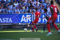 20240721 IFK Göteborgs Anders Trondsen under fotbollsmatchen i Allsvenskan mellan IFK Göteborg och Västerås SK den 21 Juli 2024 på Gamla Ullevi i Göteborg.