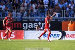 20240721 Västerås SKs Abdelrahman Boudah under fotbollsmatchen i Allsvenskan mellan IFK Göteborg och Västerås SK den 21 Juli 2024 på Gamla Ullevi i Göteborg.