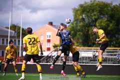 20240810 IFK Skövdes Emil Ring under fotbollsmatchen i Div 2 Norra Götaland mellan IFK Skövde och Ahlafors IF den 10 augusti 2024 på Södermalms IP i Skövde.