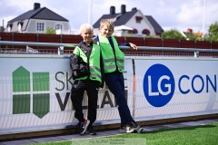 20240810 Bollkallar under fotbollsmatchen i Div 2 Norra Götaland mellan IFK Skövde och Ahlafors IF den 10 augusti 2024 på Södermalms IP i Skövde.