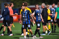 20240810 IFK Skövdes Bilos Yonakhir under fotbollsmatchen i Div 2 Norra Götaland mellan IFK Skövde och Ahlafors IF den 10 augusti 2024 på Södermalms IP i Skövde.