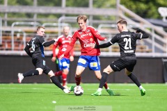 20240609 under fotbollsmatchen i Div 2 Norra Götaland mellan IFK Skövde och IK Gauthiod den 9 juni 2024 på Södermalms IP i Skövde.