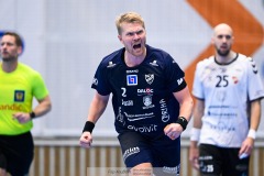 20241226 IFK Skövdes Markus Sjöbrink under handbollsmatchen i Handbollsligan mellan IFK Skövde HK och Skånela IF den 27 december 2024 i Arena Skövde i Skövde.