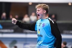 20241226 IFK Skövdes Nikolai Kaufmann under handbollsmatchen i Handbollsligan mellan IFK Skövde HK och Skånela IF den 27 december 2024 i Arena Skövde i Skövde.