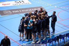 20241226 IFK Skövde under handbollsmatchen i Handbollsligan mellan IFK Skövde HK och Skånela IF den 27 december 2024 i Arena Skövde i Skövde.