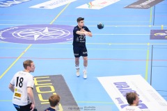 20241226 IFK Skövdes Jacob Gustavsson under handbollsmatchen i Handbollsligan mellan IFK Skövde HK och Skånela IF den 27 december 2024 i Arena Skövde i Skövde.