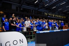 20241226 Publik under handbollsmatchen i Handbollsligan mellan IFK Skövde HK och Skånela IF den 27 december 2024 i Arena Skövde i Skövde.