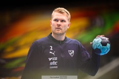 20241209 IFK Skövdes Markus Sjöbrink under handbollsmatchen mellan IK Sävehof och IFK Skövde  i Handbollsligan herr den 9 december 2024 i Partille Arena i Partille.