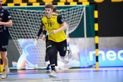 20241209 Sävehofs Òli Mittun under handbollsmatchen mellan IK Sävehof och IFK Skövde  i Handbollsligan herr den 9 december 2024 i Partille Arena i Partille.