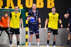 20241209 IFK Skövdes Markus Sjöbrink under handbollsmatchen mellan IK Sävehof och IFK Skövde  i Handbollsligan herr den 9 december 2024 i Partille Arena i Partille.