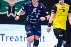 20241209 IFK Skövdes Markus Sjöbrink under handbollsmatchen mellan IK Sävehof och IFK Skövde  i Handbollsligan herr den 9 december 2024 i Partille Arena i Partille.