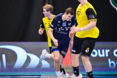 20241209 IFK Skövdes Jonas Samuelsson under handbollsmatchen mellan IK Sävehof och IFK Skövde  i Handbollsligan herr den 9 december 2024 i Partille Arena i Partille.