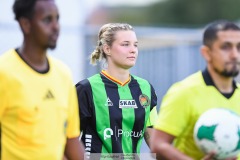 20240915 GAIS Elin Hedström under fotbollsmatchen mellan ÖIS och GAIS  i DM Dam den 17 september 2024 på Valhalla IP i Göteborg.