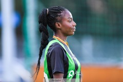 20240915 GAIS Zara Belizel under fotbollsmatchen mellan ÖIS och GAIS  i DM Dam den 17 september 2024 på Valhalla IP i Göteborg.