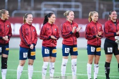 20240915 ÖIS under fotbollsmatchen mellan ÖIS och GAIS  i DM Dam den 17 september 2024 på Valhalla IP i Göteborg.