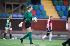 20240915 GAIS Thea Larsson under fotbollsmatchen mellan ÖIS och GAIS  i DM Dam den 17 september 2024 på Valhalla IP i Göteborg.