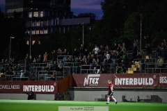 20240915 Publik under fotbollsmatchen mellan ÖIS och GAIS  i DM Dam den 17 september 2024 på Valhalla IP i Göteborg.