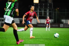 20240915 ÖIS Alicia Hellström under fotbollsmatchen mellan ÖIS och GAIS  i DM Dam den 17 september 2024 på Valhalla IP i Göteborg.