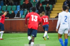 20240127 ÖIS Anton Andreasson under träningsmatchen ÖIS och IK Oddevold på Valhalla IP den 27 januari 2024 i Göteborg.