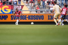 20250727 ÖIS Mikael Dyrestam under fotbollsmatchen mellan ÖIS och Östersunds FK i Superettan den 27 juli 2025 på Gamla Ullevi i Göteborg.