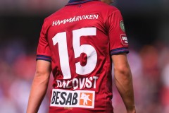 20250727 ÖIS Isak Dahlqvist under fotbollsmatchen mellan ÖIS och Östersunds FK i Superettan den 27 juli 2025 på Gamla Ullevi i Göteborg.