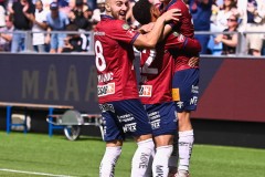 20250727 ÖIS Isak Dahlqvist under fotbollsmatchen mellan ÖIS och Östersunds FK i Superettan den 27 juli 2025 på Gamla Ullevi i Göteborg.