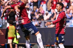 20250727 ÖIS Tobias Sana och Amel Mujanic under fotbollsmatchen mellan ÖIS och Östersunds FK i Superettan den 27 juli 2025 på Gamla Ullevi i Göteborg.