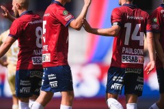 20250727 ÖIS Daniel Paulson under fotbollsmatchen mellan ÖIS och Östersunds FK i Superettan den 27 juli 2025 på Gamla Ullevi i Göteborg.