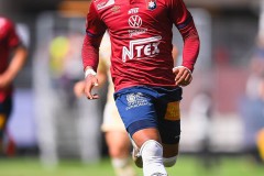 20250727 ÖIS Tobias Sana under fotbollsmatchen mellan ÖIS och Östersunds FK i Superettan den 27 juli 2025 på Gamla Ullevi i Göteborg.