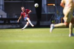 20250727 ÖIS Isak Dahlqvist under fotbollsmatchen mellan ÖIS och Östersunds FK i Superettan den 27 juli 2025 på Gamla Ullevi i Göteborg.