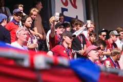 20250727 Publik under fotbollsmatchen mellan ÖIS och Östersunds FK i Superettan den 27 juli 2025 på Gamla Ullevi i Göteborg.