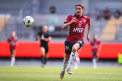 20250727 ÖIS Noah Christoffersson under fotbollsmatchen mellan ÖIS och Östersunds FK i Superettan den 27 juli 2025 på Gamla Ullevi i Göteborg.