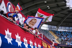 20250727 Publik under fotbollsmatchen mellan ÖIS och Östersunds FK i Superettan den 27 juli 2025 på Gamla Ullevi i Göteborg.