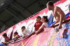 20250727 Publik under fotbollsmatchen mellan ÖIS och Östersunds FK i Superettan den 27 juli 2025 på Gamla Ullevi i Göteborg.