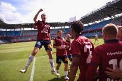20250727 ÖIS Christoffer Styffe under fotbollsmatchen mellan ÖIS och Östersunds FK i Superettan den 27 juli 2025 på Gamla Ullevi i Göteborg.