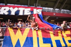 20250727 Publik under fotbollsmatchen mellan ÖIS och Östersunds FK i Superettan den 27 juli 2025 på Gamla Ullevi i Göteborg.