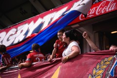 20250727 Publik under fotbollsmatchen mellan ÖIS och Östersunds FK i Superettan den 27 juli 2025 på Gamla Ullevi i Göteborg.