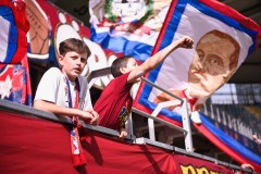 20250727 Publik under fotbollsmatchen mellan ÖIS och Östersunds FK i Superettan den 27 juli 2025 på Gamla Ullevi i Göteborg.