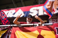 20250727 Publik under fotbollsmatchen mellan ÖIS och Östersunds FK i Superettan den 27 juli 2025 på Gamla Ullevi i Göteborg.