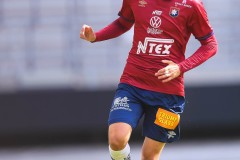 20250727 ÖIS William Hofvander under fotbollsmatchen mellan ÖIS och Östersunds FK i Superettan den 27 juli 2025 på Gamla Ullevi i Göteborg.