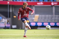 20250727 ÖIS William Hofvander under fotbollsmatchen mellan ÖIS och Östersunds FK i Superettan den 27 juli 2025 på Gamla Ullevi i Göteborg.